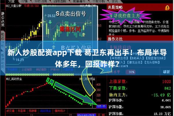 新人炒股配资app下载 葛卫东再出手！布局半导体多年，回报咋样？